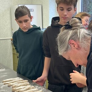 Brotbacken mit Comunity Nurse